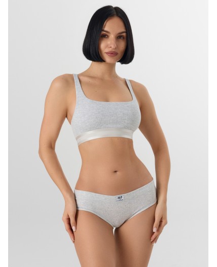 Трусы серый меланж 4306-А-1