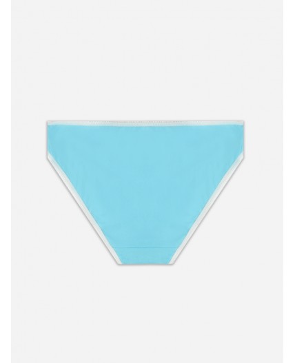 Трусы бирюзовый +печать