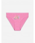 Трусы розовый +печать