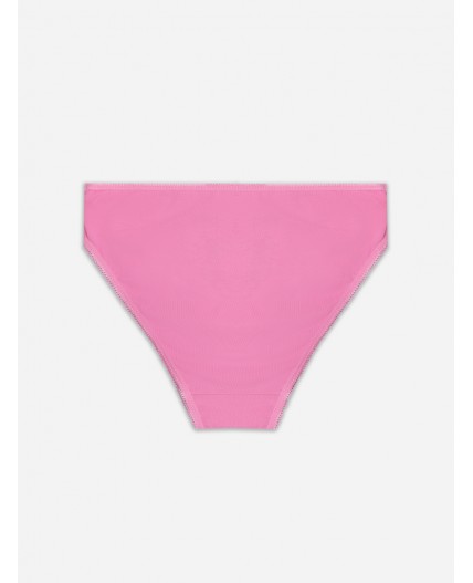 Трусы розовый +печать