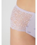Трусы сердечки на сиреневом