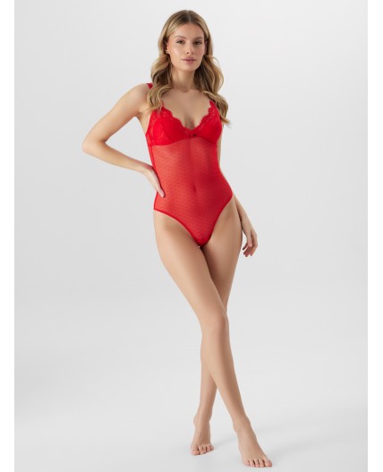 Боди красный1