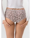 Трусы леопард на розовом