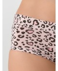 Трусы леопард на розовом
