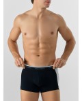 Трусы черный +св.серый