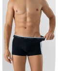 Трусы черный +св.серый