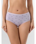 Трусы сердечки на сиреневом