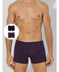 Трусы геометрия на т.пурпурном +черный