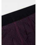Трусы геометрия на т.пурпурном +черный