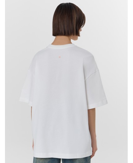 Футболка белый +печать19