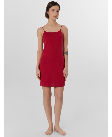 Сорочка алый