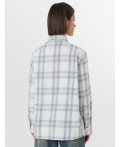 Рубашка серая клетка