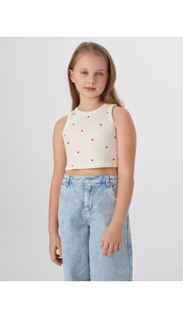 Топ молочный +печать