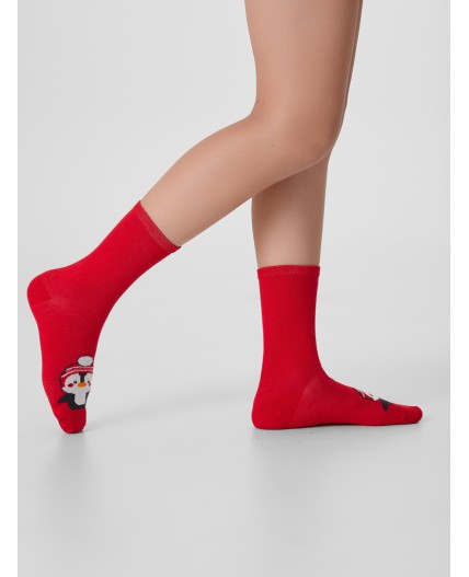 Носки я.красный