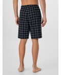 Шорты клетка на черном