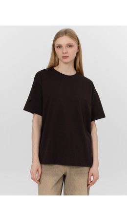 Футболка горький шоколад