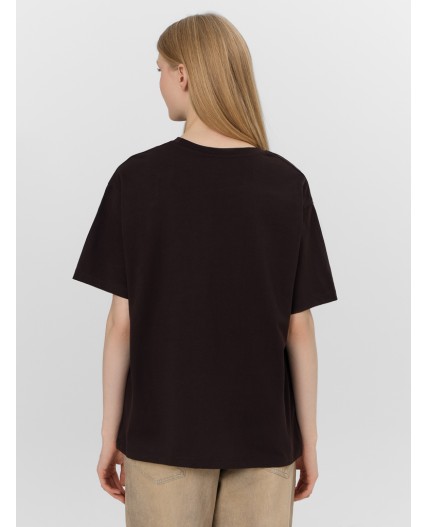 Футболка горький шоколад