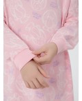 Сорочка милые зайчики на розовом