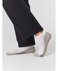 Носки белый /серый меланж