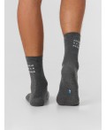 Носки т.серый меланж
