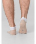 Носки белый /бежевый меланж
