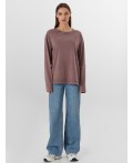 Джемпер ACID WASH бордово-серый