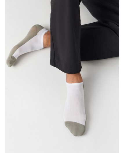 Носки белый /оливка