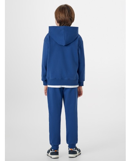 Комплект белый +пепельный синий +печать