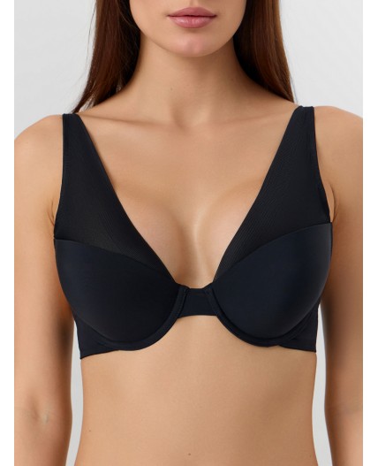 Бюстгальтер черный