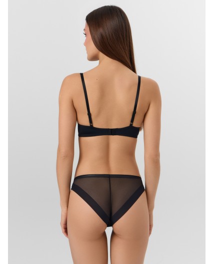 Бюстгальтер черный