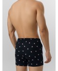 Трусы мелкая набивка на черном