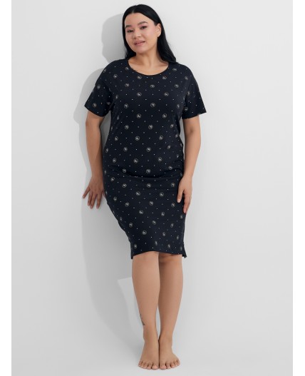 Сорочка MF на черном