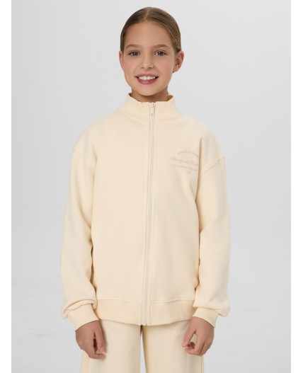 Толстовка пломбир +печать