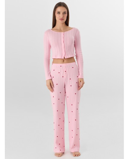 Жакет розовая сказка