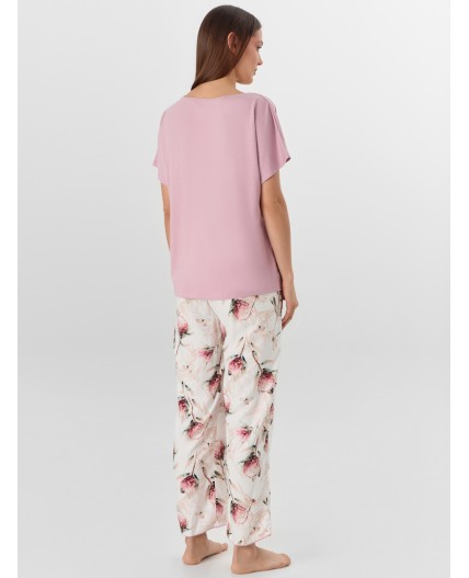 Комплект пыльный розовый +протеи на св.молочном