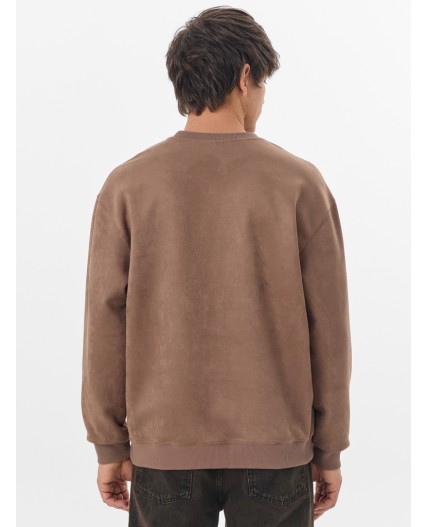 Свитшот тауп +печать