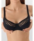 Бюстгальтер черный
