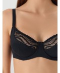 Бюстгальтер черный
