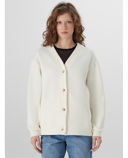 Кардиган молочный
