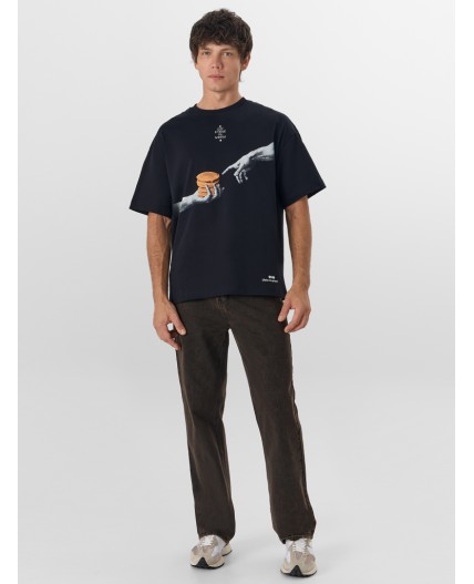 Футболка черный +печать14