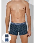 Трусы узор на черном +шторм