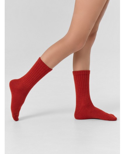 Носки т.красный