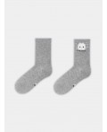 Носки серый меланж