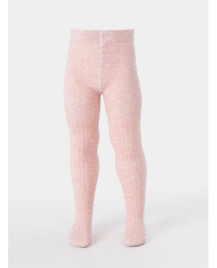 Колготки розовый меланж