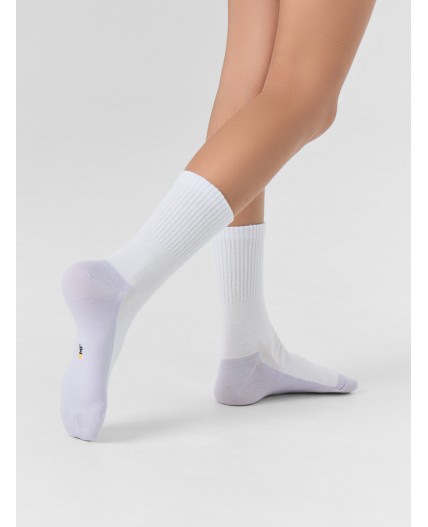 Носки белый /св.лаванда