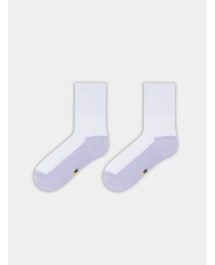 Носки белый /св.лаванда