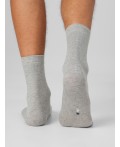 Носки серый меланж