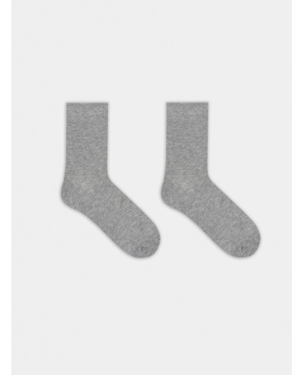 Носки серый меланж