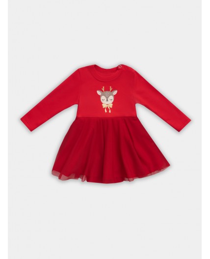 Боди красный +печать