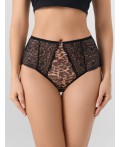 Трусы леопард на коричневом